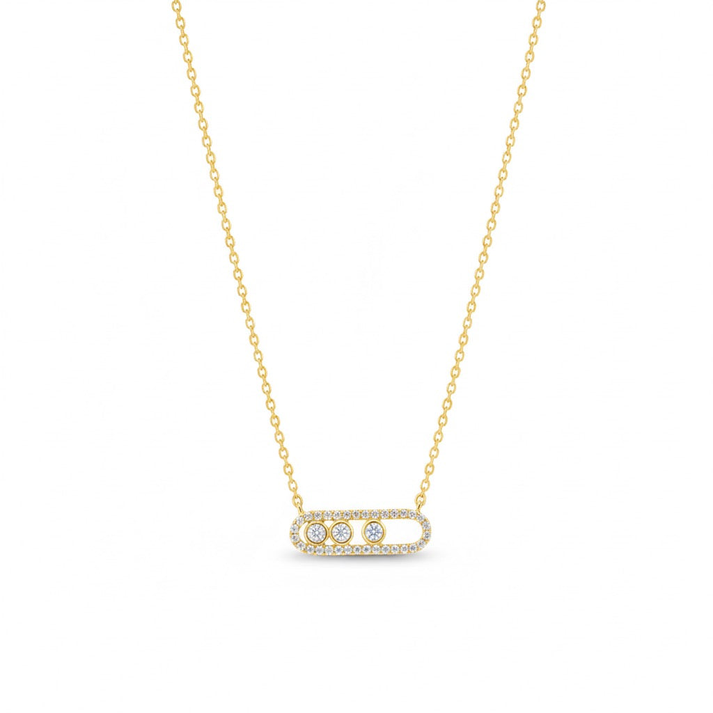 Victoria Geometric Necklace